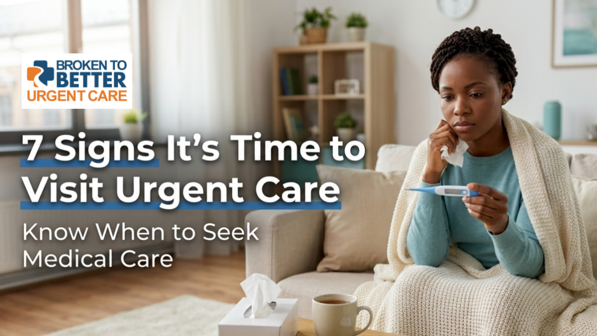 7 Signs It's Time to Visit Urgent Care Instead of Waiting It Out