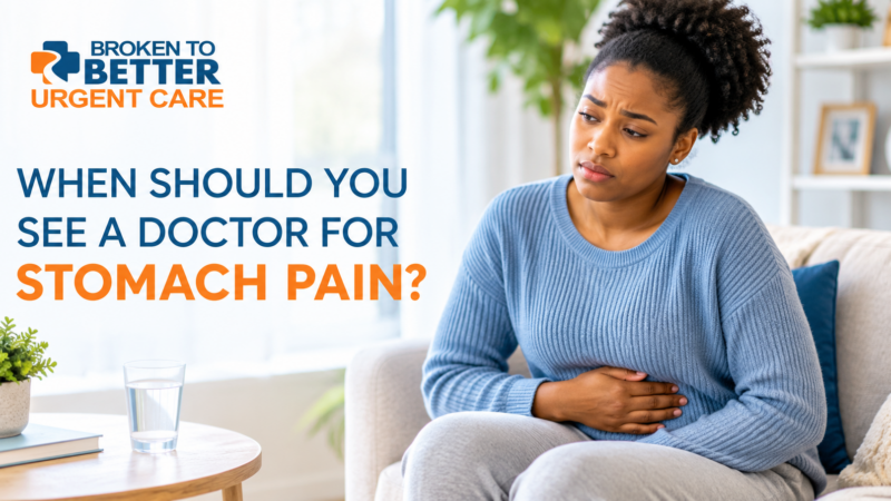 Learn common causes of stomach pain, warning signs to watch for, and when stomach pain may require medical attention or urgent care.
